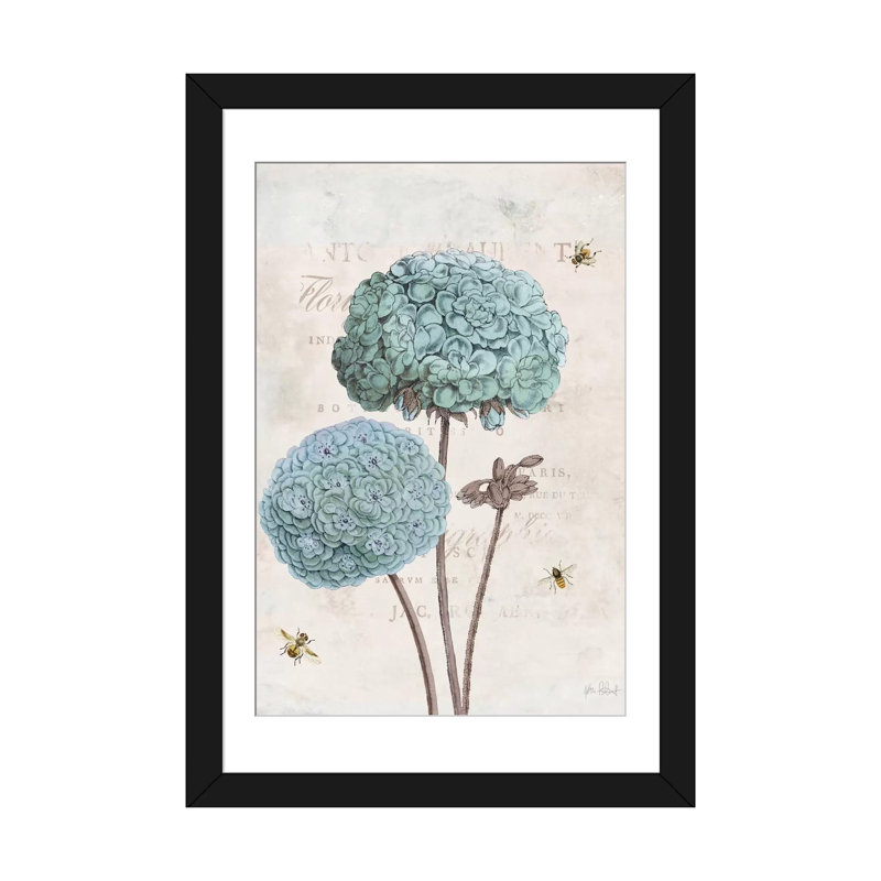 «Geranium Study II» par Katie pertiet, estampe numérique sur toile tendue 1 pièce, H 24 po x l 16 po x P 1 po