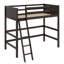 Lit mezzanine en bois avec échelle-1867699105