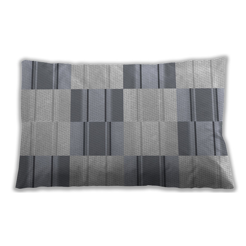 Abstract Throw Pillow, Microsuede