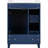 Blue Bathroom Vanity - Practical Function, Easy Maintenance Sink With Ceramic 24" , Stylish Look-1304233609