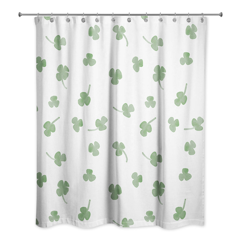 Rideau de douche Tiny Shamrock