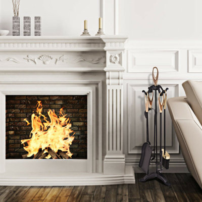 Orion Iron Fireplace Tool Set