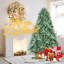Arbre de Noël 8 pi avec 3308 pointes PE + PVC - Arbre unique avec branches à charnières-623763984