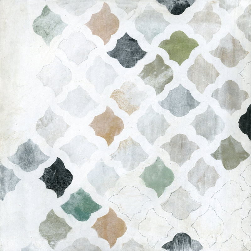 Turkish Tile I - Art Prints on Canvas, 51cm H x 51cm W x 3.8cm D