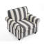 Fauteuil rembourré en mélange de coton-329001102