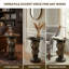 Table d'appoint Leopard Head