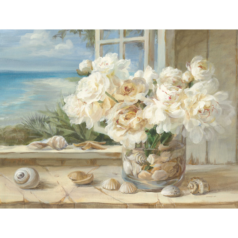 Au bord de la mer - reproduction sur toile, H 30 po x l 40 po