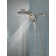 Hydrorain 5 Spray Dual Shower Head and Handheld Shower with Lumicoat and H2Okinetic 1.75 GPM