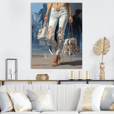 " In Style Woman Denim Elegance III "