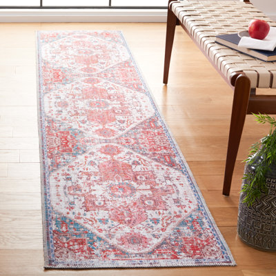 Tapis oriental rouge / bleu Hallel