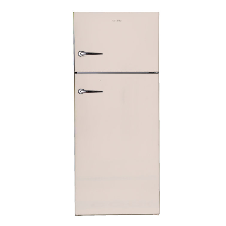 Conserv 30 in Retro Refrigerator 18cf Top Mount w/Automatic Ice Maker 110v Handle