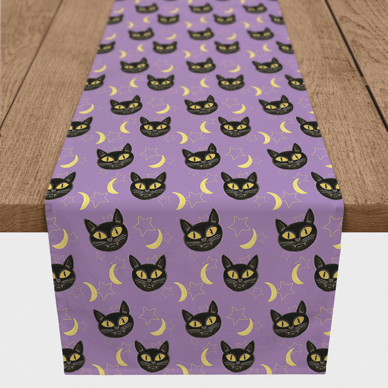 Chemin de table Cat, L 90 po x l 16 po