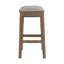 Tabouret de bar et de comptoir en bois d'hévéa Williston-72727890-72727891-72727886