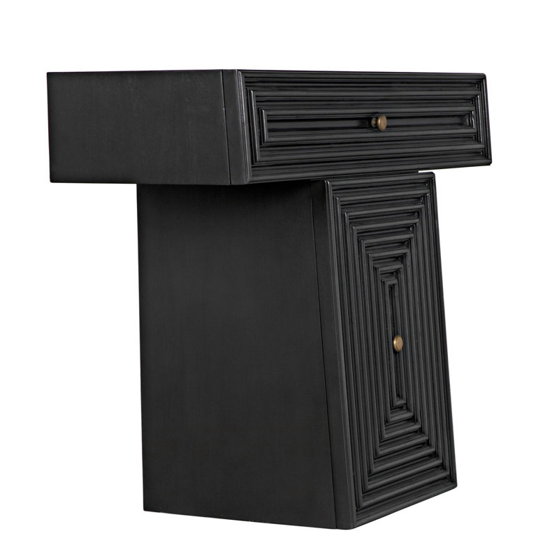 Brice 36'' W Solid Wood Console Table