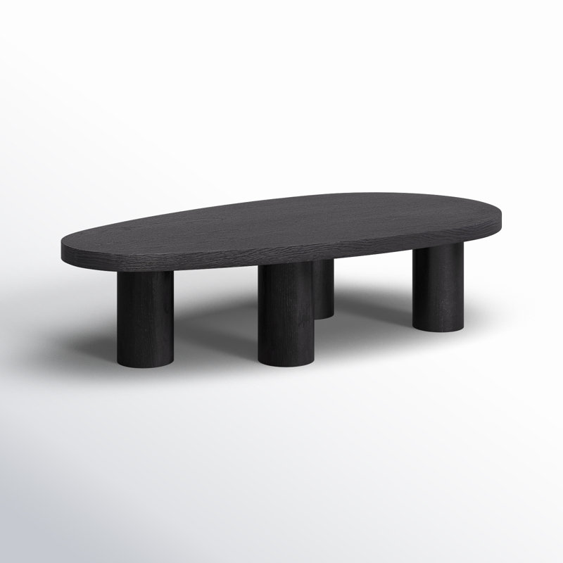 Beekman Solid Wood Coffee Table, Black