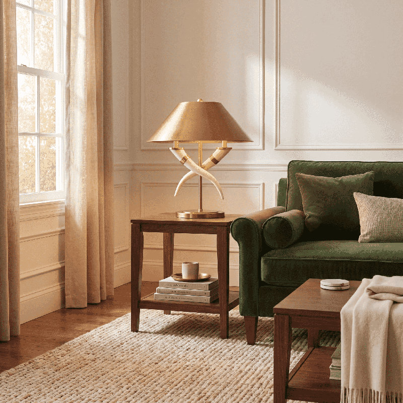 Hearne 2-Light Table Lamp by Dann Foley