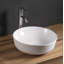 Elanti 16.5'' White Ceramic Circular Bathroom Sink