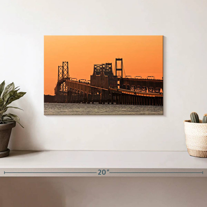 Lilie Chesapeake Bay Bridge, H 8 po x l 12 po