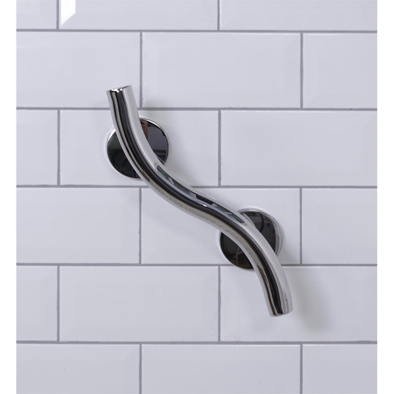 Defreese Grab Bar, 35cm W, Polished Finish