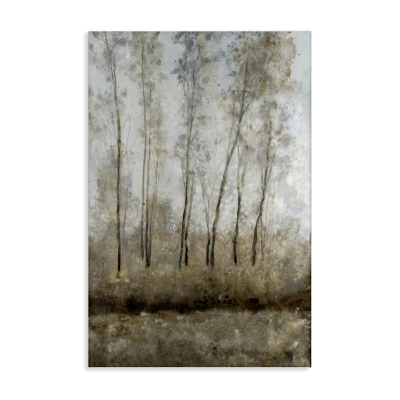Art mural sur toile Woodland Shimmering Light, design par Tim Ottoole, H 24 po x l 16 po