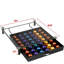 Tiroir à dosettes en verre trempé compatible avec Nespresso Original Line, 42 capsules