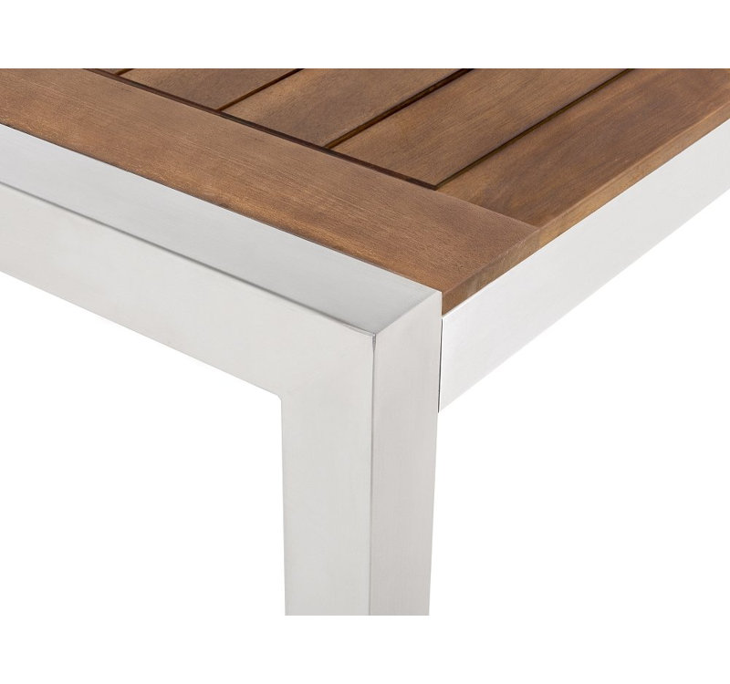Seto Rectangular Wicker Outdoor Dining Table , 180cm cm W 90cm cm D