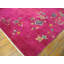 Hand Knotted Wool Area Rug in Pink