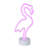 11.5" Pink Flamingo LED Neon Style Table Sign