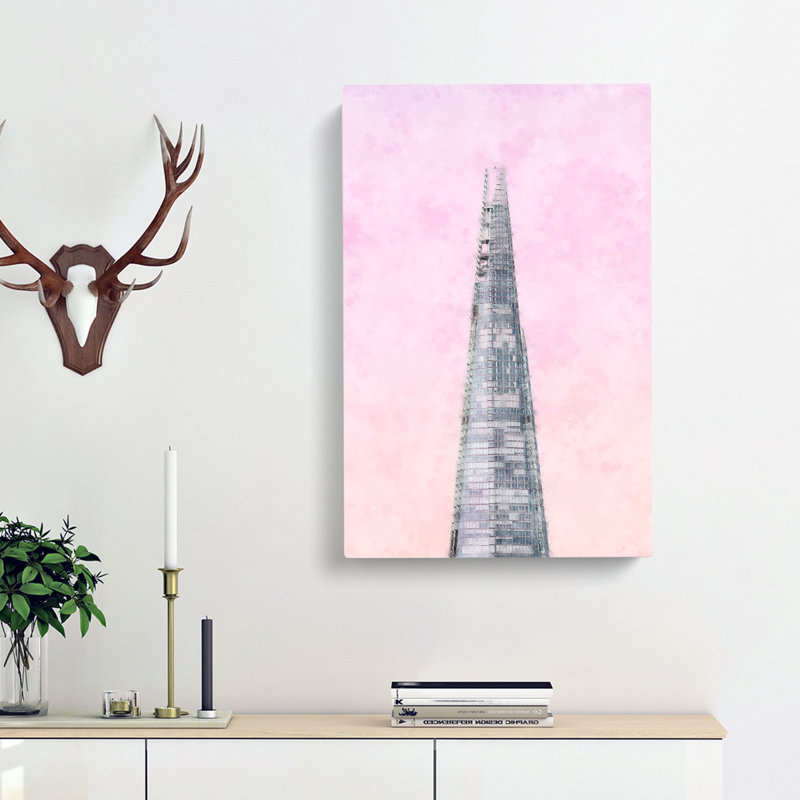 The Shard Building In London - Wrapped Canvas, 50cm H x 35cm W x 3cm D