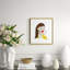 Sheila Giclee Print by Susan Hable