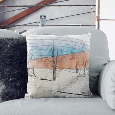 Trees in Namibia Cushion with Filling