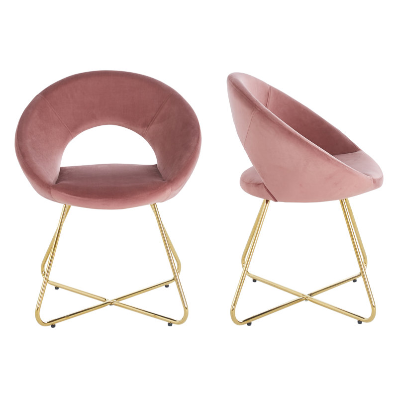 Lindall Velvet Armchair