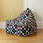 Retro and nostalgic bean bag sofa