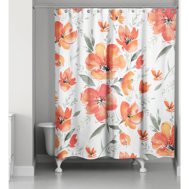 Kiruna Floral Shower Curtain