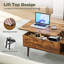 Table basse à plateau relevable en bois-108809076