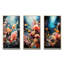 «Aquariums Enchanted Waters Pointillism», 3 pièces-613789132-613789104