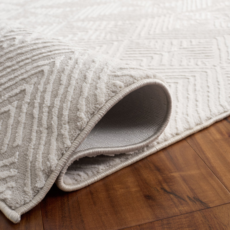 Lashad Performance Geometric Rug, Rectangle 5'3" x 7'7"