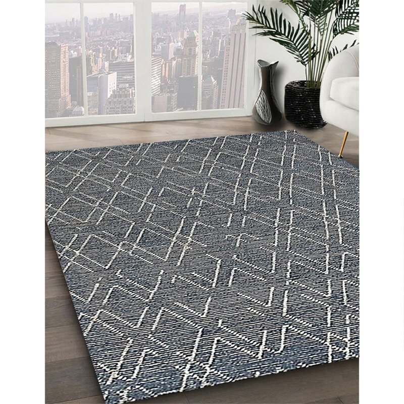 Alyssah Geometric Indoor Rug, Square 3'