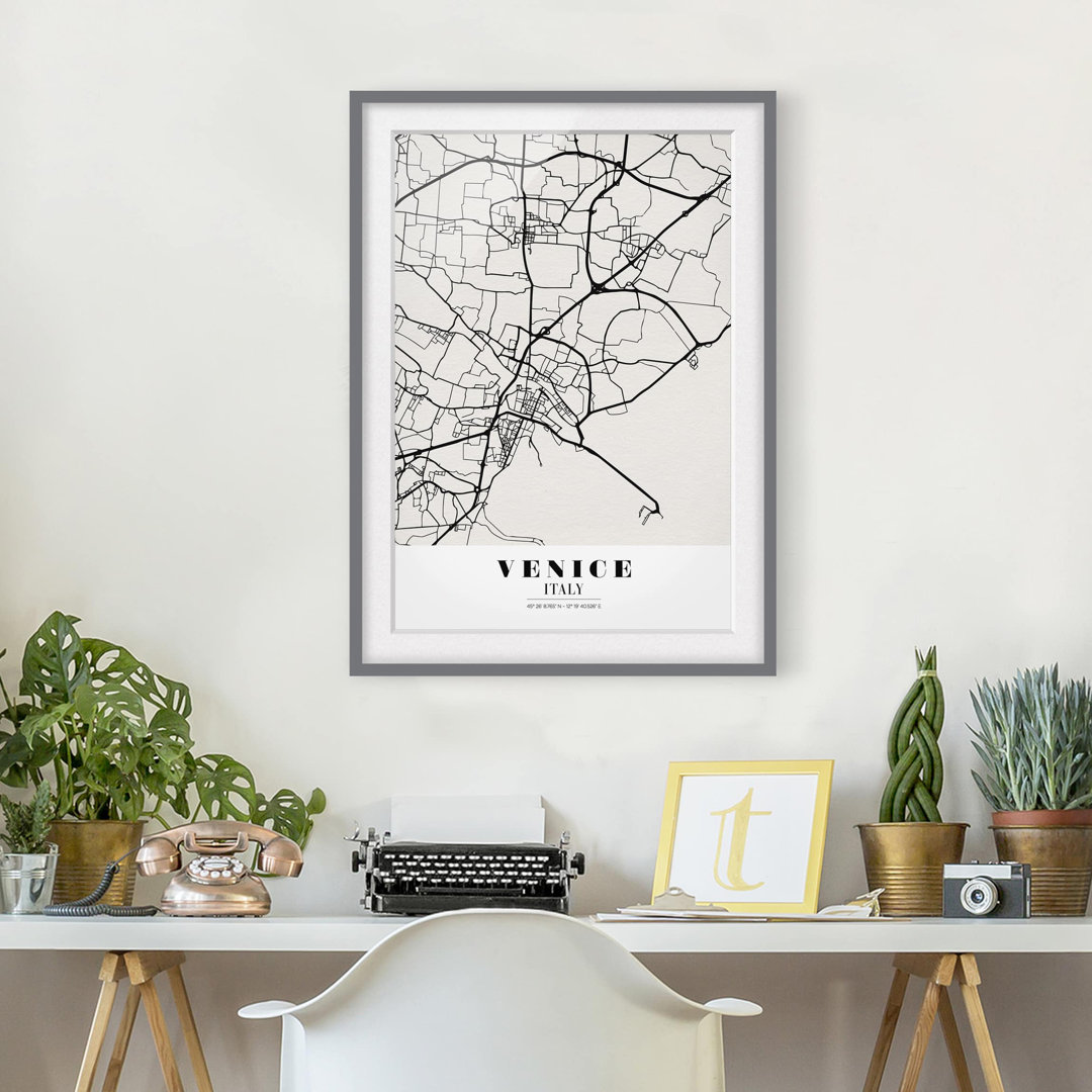 Poster Venice Map