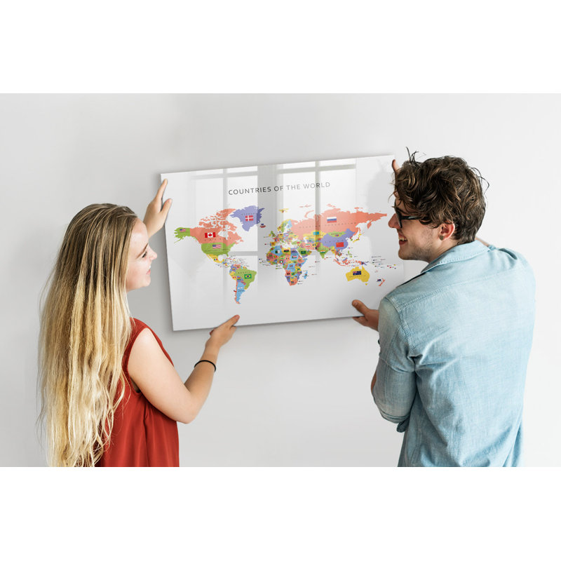 Magnetic Glass Dry Erase Board