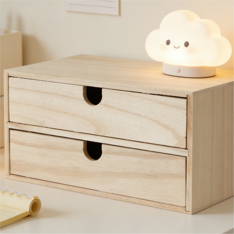 Bamboo Desk Organiser