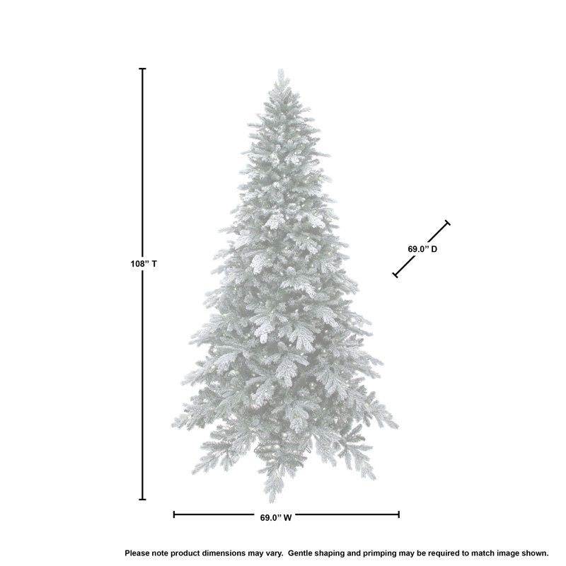 LED Snowtip Aspen Tree, 9'