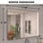 Vista 48 in. W x 36 in. H Rectangular Framed Wall Bathroom Vanity Mirror in Oil Rubbed Bronze-2089628604-2089628587