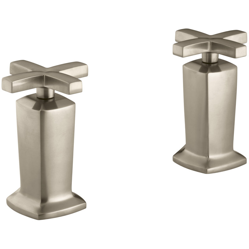 Margaux Bath Handle, Bronze brossé vibrant
