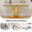 Gold Console Table