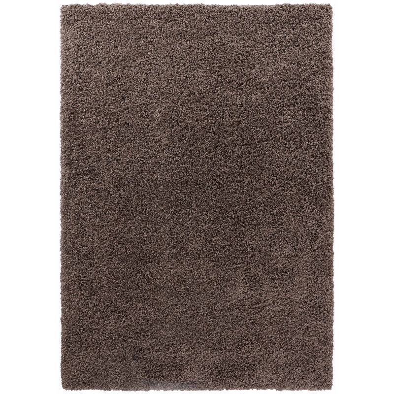 Esterly Shaggy Taupe Rug, Rectangle 200 x 290cm