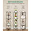 160cm H x 30cm W Metal Corner Bookcase-131134092