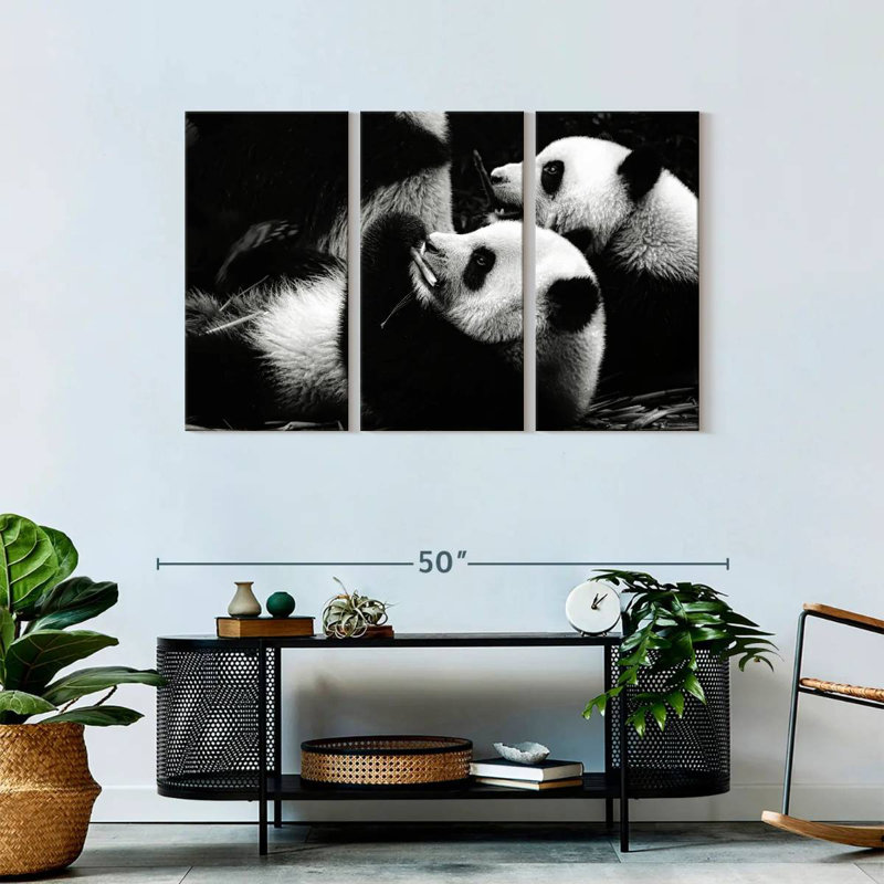 Panda de Brampt, H 28 po x l 45 po
