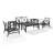 Mosier 4 - Person Patio Conversation Set with Cushions-247936442-218113596