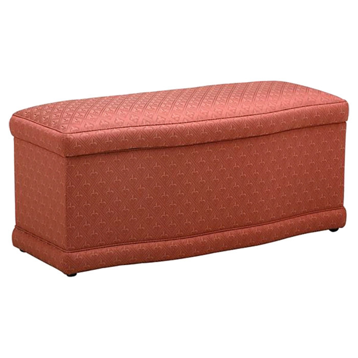 Khoury Blanket Chest, Morello Terracotta Pattern
